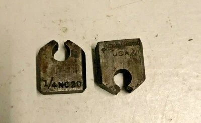 Matrizes de tubo ajustáveis GTD Greenfield Tap and Die Little Giant 1/4" 20 NC - Imagem 1 de 3