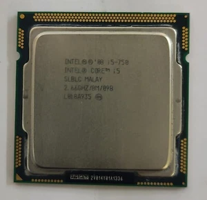 Intel® i5-750, 2.66GHz Quad Core for Socket 1156 (1st gen) - Super Fast Delivery - Picture 1 of 1