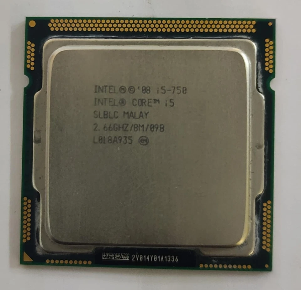 Intel® i5-750, 2.66GHz Quad Core for Socket 1156 (1st gen) - Super Fast Delivery - Image 1 of 1