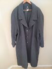Maggie Barnes Polyester Winter Coat 32W Buttons Lined Pockets Heavy Charcoal Vgc