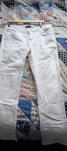 Not Your Daughters Jeans NYDJ optical white Denim UK 18 straight leg - Picture 1 of 8