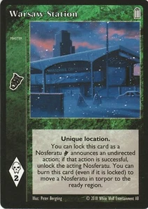 Warschauer Bahnhof x1 Bewahrer der Tradition Reprint 1 KoT R1 VTES Jyhad - Bild 1 von 1