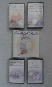 Candlelight Classics Set of 4 Cassette Tapes.New/Sealed. 50 page booklet.MUSICAL - Picture 1 of 10
