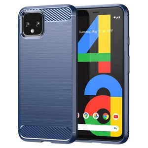 Ochrona Etui na telefon komórkowy do Google Pixel 4a Case Cover Etui Bumper Carbon Shell Nowe - Zdjęcie 1 z 19