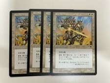 MTG 4X JAPANESE TEMPEST KNIGHT OF DAWN NM/M MAGIC THE GATHERING WHITE UNCOMMON