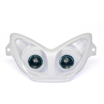 MASCHERA DOPPIO FARO ALOGENO BIANCO per Yamaha 50 AEROX 1997-2012 - Immagine 1 di 4