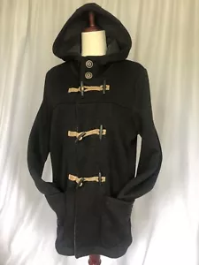 Abrigo de lona para mujer Springfield negro, talla 40 - Imagen 1 de 11