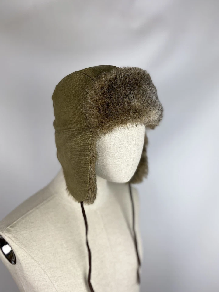 Sombrero de piel de trampero Ushanka estilo japonés Gant talla L/Xl Foto 1 de 4