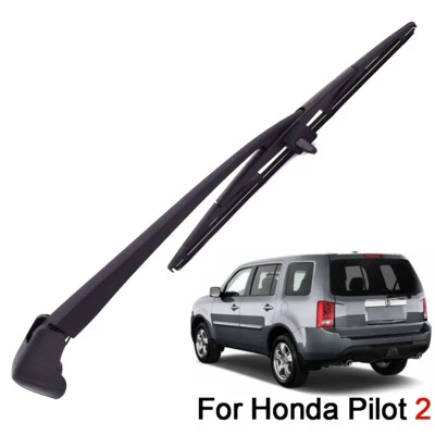 Rear Wiper Arm & Blade Set For Honda Pilot 2009 2010-2015 2011 2012 2013 2014 - Image 1 of 4