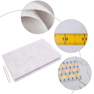 14CT Needlepoint Canvas Mesh Practical Mesh Sheets Needle Point Canvas - Picture 1 of 11