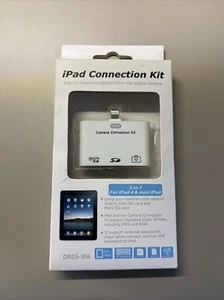 3 in 1 USB Camera Connection Kit Memory Card SD Reader For Apple iPhone/iPad - Picture 1 of 5