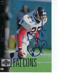 DEVIN BUSH SIGNED 1997 UPPERDECK #159 - ATLANTA FALCONS - Imagen 1 de 1