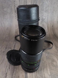 FOCAL MC AUTO ZOOM 80-200mm f4.5 MACRO - CANON FD mount - w/ case - Picture 1 of 6