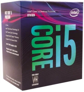 Intel Core i5-8400 Desktop Processor 6 Cores to 4.0 GHz LGA 1151 300 Series 65W - Picture 1 of 5