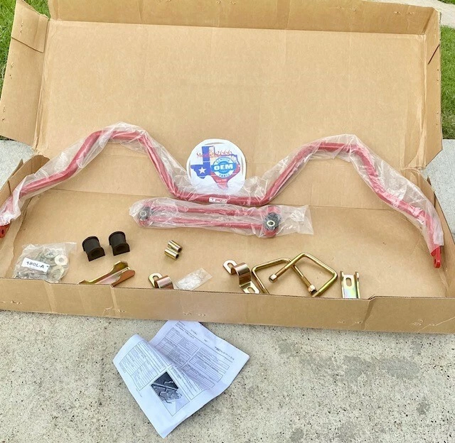 Toyota PTR11-34070 2007 - 2016 Tundra Rear Sway Bar - Red