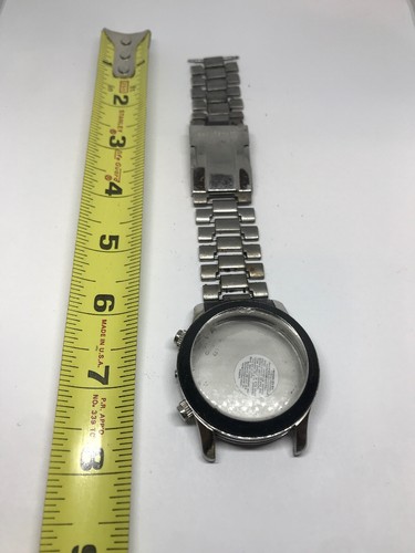 Michael Kors Orologio Bracciale Link Cassa Cristallo Usatobi Ricambino Cint 24mmro Pove