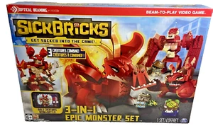 Sick Bricks 3-in-1 Epic Monster Set by Spin Master - Picture 1 of 12