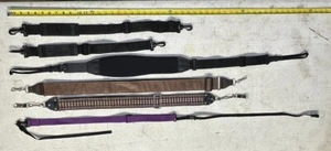 Lot of 6 misc straps, Banjo Camera, Messenger Bag, Accordion? etc. Multi purpose - Picture 1 of 9