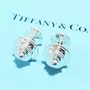 Gemelos Tiffany & Co. Paloma Picasso Tornillo Plata de Ley 925 Usados - Imagen 1 de 6