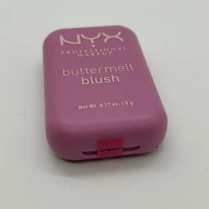 NYX Professional Makeup Buttermelt Blush BMBL01 My Butta Half Cool Pink - Picture 1 of 4
