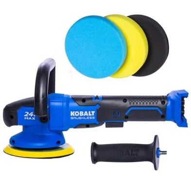 New Kobalt KPO 124B-03 24V Max Brushless 6" Random Orbit Polisher - Bare Tool - Image 1 of 4