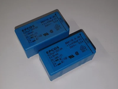 2x EPCOS B84110-A-A5 EMV Filter 250VAC - Image 1 of 4