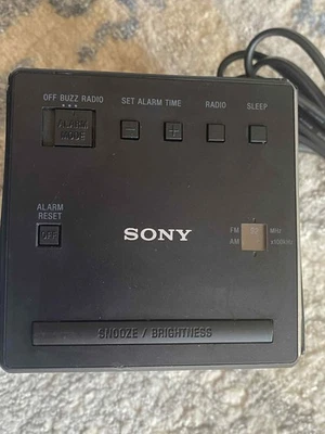 Sony Alarm Clock Radio - Black (ICFC1TBLACK) - Image 1 of 4