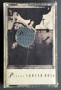 PIXIES Surfer Rosa SEALED 1988 Rough Trade 4AD U.S. CASSETTE W/HYPE STICKER - Picture 1 of 8