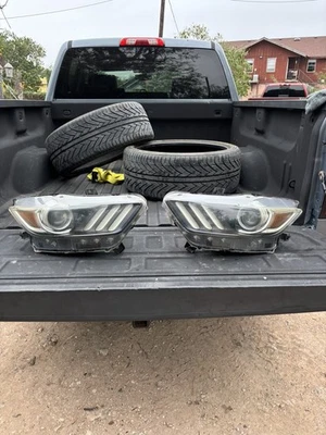 Par de faros LED HID 2015-2017 Ford Mustang GT 5,0 LH/RH OEM 2020-2022 GT500 Foto 1 de 4