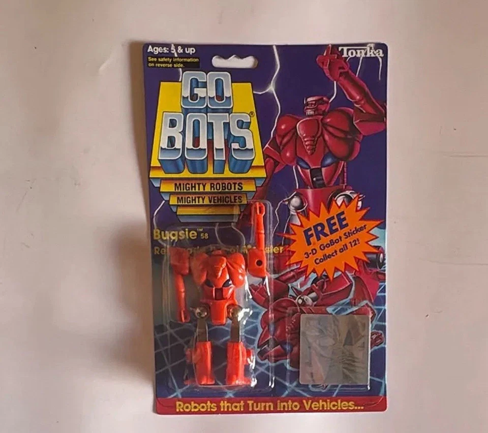 🔥🔥Bugsie Renegade Robot Monster 3D Sticker Gobots 1985 Tonka Figure NEW🔥🔥 - Image 1 of 2