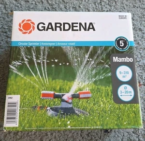 GARDENA 02062-20 Comfort Mambo Circular Sprinkler 9-310 m² Precise Stable - Picture 1 of 2