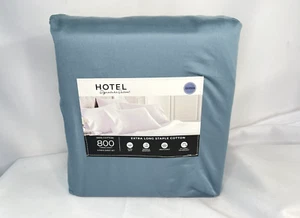 Hotel Signature Sateen 800 TC EX Long Staple Cotton Queen Sheet Set 6PC Citadel - Picture 1 of 2
