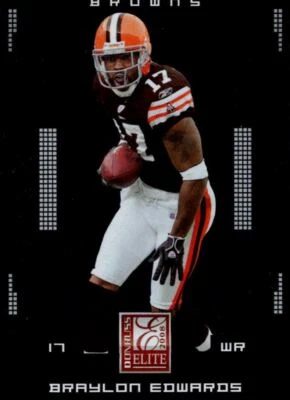 2008 Donruss Elite Braylon Edwards Cleveland Browns #24 - Image 1 of 2