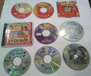Knowledge Adventure lot (9), JumpStart 1st Grade, Spider-Man, etc. PC/Mac CD-ROM - Picture 1 of 5