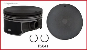 020 Over Coated Flat Top Pistons Set for 2002-2008 Chevrolet LS2 LQ4 LQ9 6.0L - Picture 1 of 3
