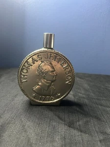 Old spice Thomas Jefferson 1776 Deluxe Cologne Commemorative Coin Decanter EMPTY - Picture 1 of 6