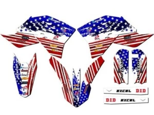 2009-2015 SX 65 MERICA Usa Senge Graphics Kit Compatible with KTM - Picture 1 of 10
