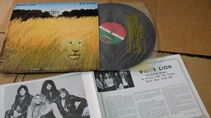 WHITE LION BIG GAME 1989 KOREA LP 12" w/INSERT ATLANTIC  - Picture 1 of 2