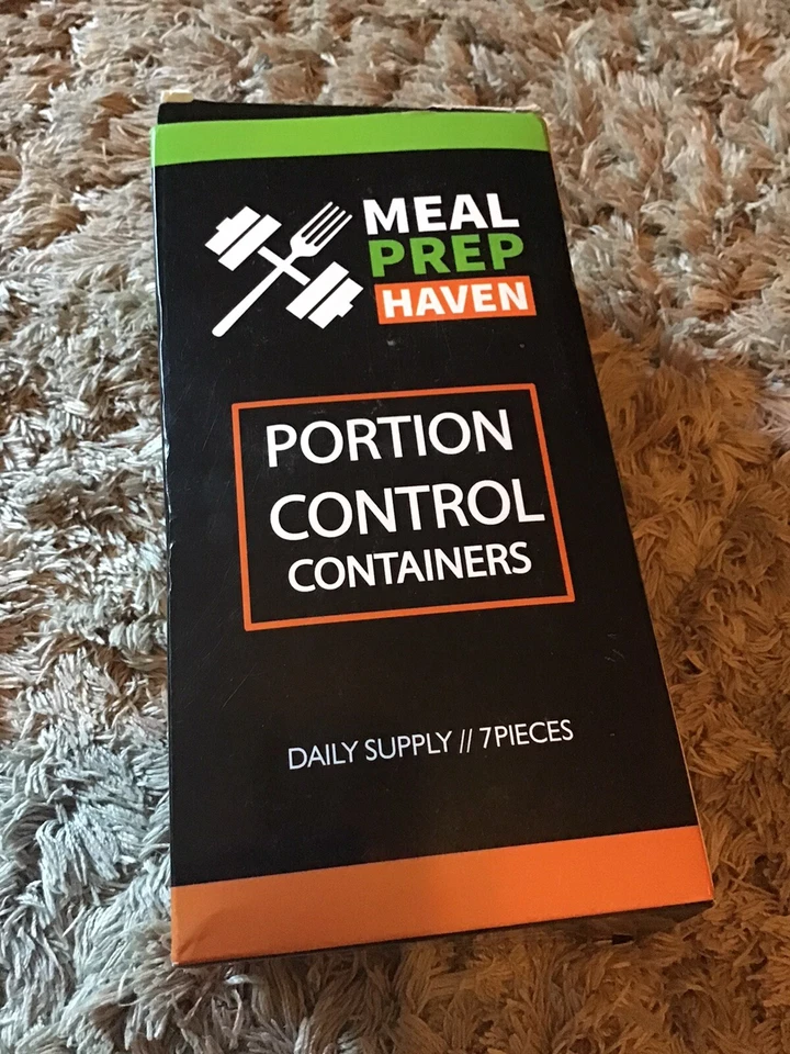 Kit de Contenedores de Control de Porciones de Alimentos Nutrición 21 Días (7 Piezas) + Guía Foto 1 de 1