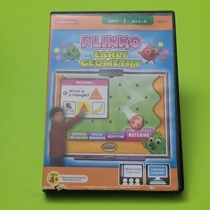Plinko Early Geometry DVD Interactive Activities Lakeshore Pre K- K Math - 📀  - Picture 1 of 2