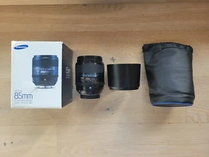 Samsung NX 85mm F1.4 ED SSD - Picture 1 of 3