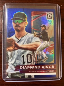 BRYAN REYNOLDS 2022 PANINI DONRUSS OPTIC Diamond Kings BLUE PRIZM # 15/75