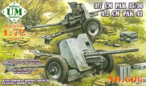 UniModel 1/72 37mm Pak35/36 and 42mm Pak41 - Picture 1 of 1