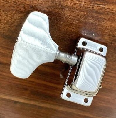 Vtg Aria SG Bass Guitar Original Treble Side Tuner Tuning Peg Made in Japan - Image 1 of 4