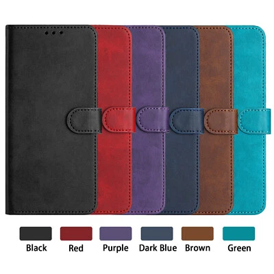 For Samsung Galaxy Note 20 Ultra/Note 10+ Flip PU Leather Kickstand Phone Case - Image 1 of 4