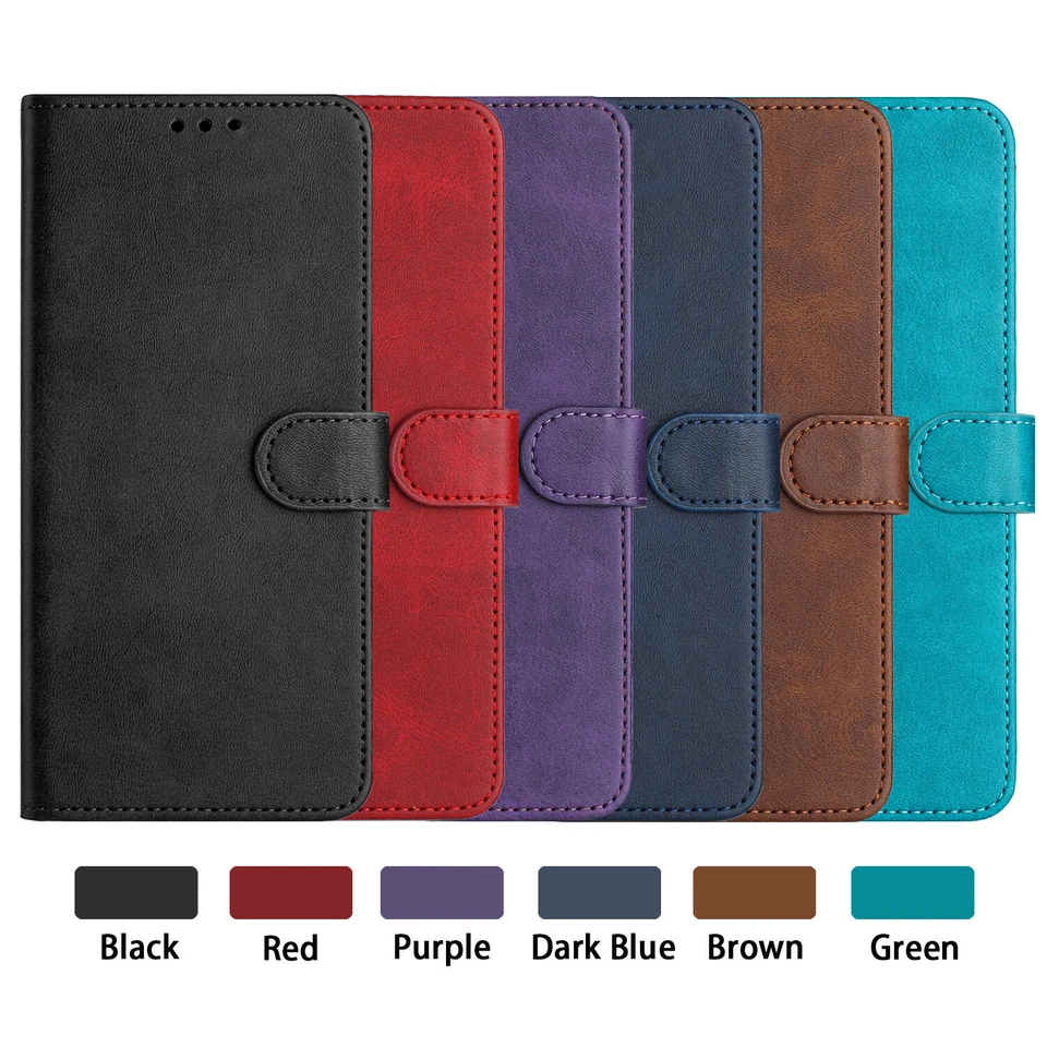 For Samsung Galaxy Note 20 Ultra/Note 10+ Flip PU Leather Kickstand Phone Case - Image 1 of 4