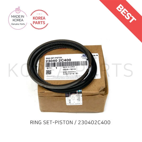 GENUINE Engine Piston Rings for 2010-12 Hyundai Genesis Coupe 2.0L 230402C400 - Image 1 of 1