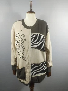 Carlo Colucci Designer Vintage Sweater Size 36 Linen Blend Knit - Picture 1 of 12