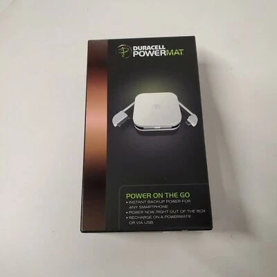 Cargador Duracell Powermat Batería Portátil iPod iPhone Inalámbrico 5V Micro USB Foto 1 de 4