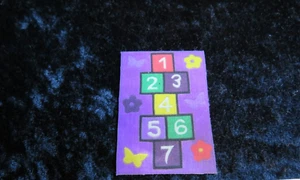 1:24 Dollhouse WELCOME MAT/ kitchen, bath, bedroom anywhere area rugs! #37 - Imagen 1 de 1